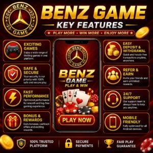 BENZ Game registration and sign up